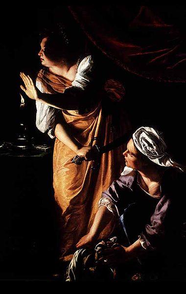 Artemisia  Gentileschi Judith Maidservant DIA oil painting image